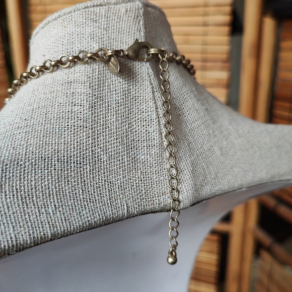 Lia Sophia Laguna Regatta Beaded Bauble Beaded Necklace Faux Jade Turquoise - Picture 5 of 11